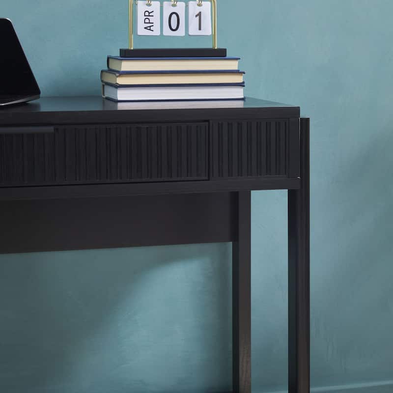 Middlebrook Designs Reeded Lift-Top Desk with Drawer