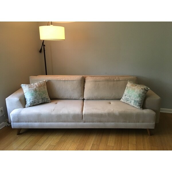 Top Product Reviews For Perla Furniture S Zara Collection Euro Americana Style Chic Living Room Sofa 17156582 Overstock