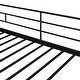 preview thumbnail 28 of 28, Metal Twin Loft Bed with Movable Table & Storage Racks