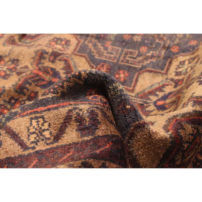 ECARPETGALLERY Hand-knotted Teimani Dark Grey Wool Rug - 2'11 x 4'9