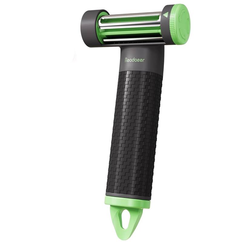 3 Blade Spin Vegetable Peelers With Julienne Function Y Peelers