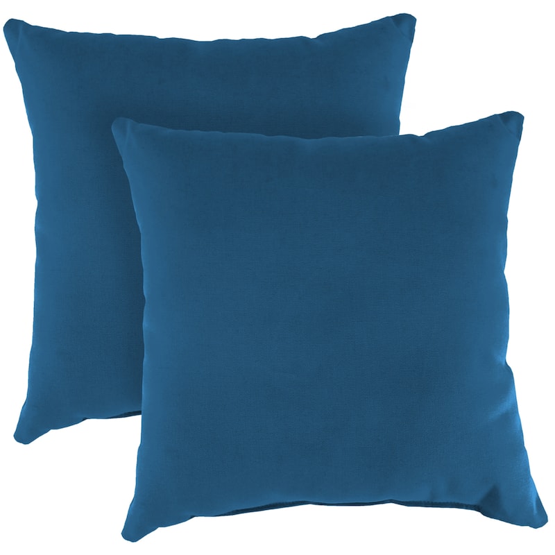 Sunbrella 18" x 18" Outdoor Throw Pillow - Set of 2 - 18'' L x 18'' W x 4'' H