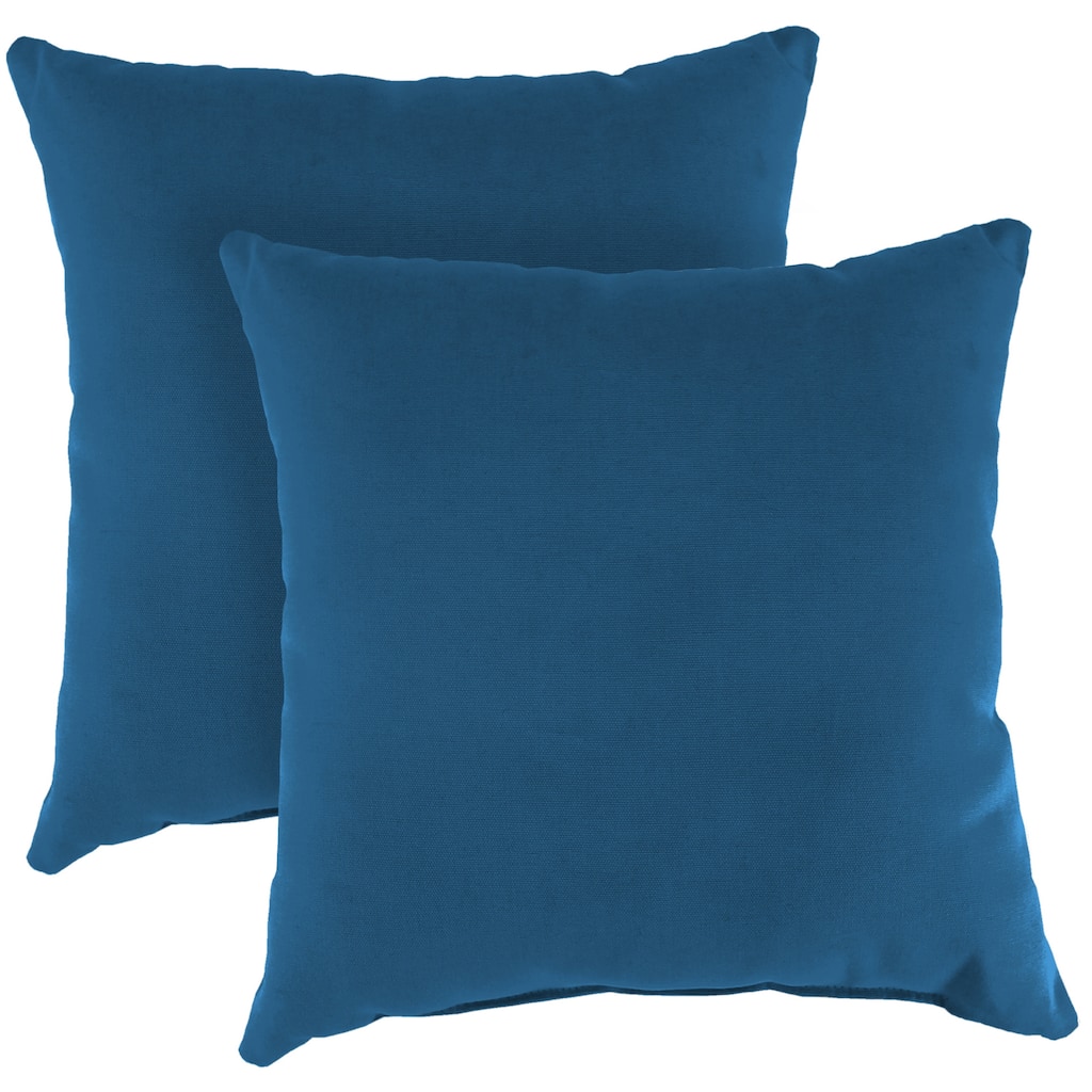 Sunbrella 18" x 18" Outdoor Throw Pillow - Set of 2 - 18'' L x 18'' W x 4'' H