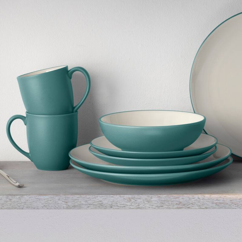 Noritake Colorwave 16-Piece Coupe Dinnerware Set, Service For 4