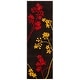 preview thumbnail 32 of 53, SAFAVIEH Handmade Soho Soccorsa Floral Bloom New Zealand Wool Rug 2'6" x 12' Runner - Brown/Red