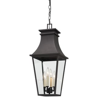 The Great Outdoors 7998 Gloucester 4 Light 10" Wide Outdoor Pendant