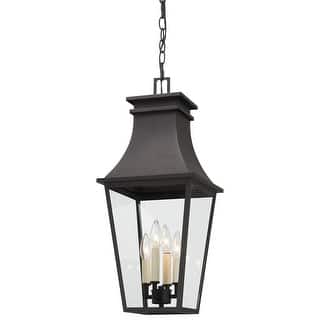 The Great Outdoors 7998 Gloucester 4 Light 10" Wide Outdoor Pendant
