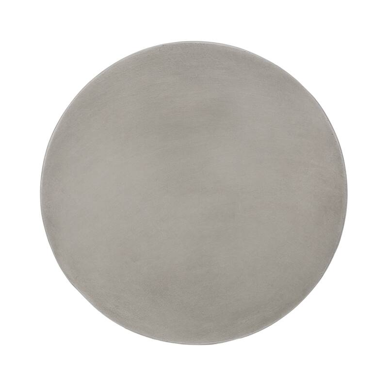 Modern Lightweight Concrete Hourglass Side Table