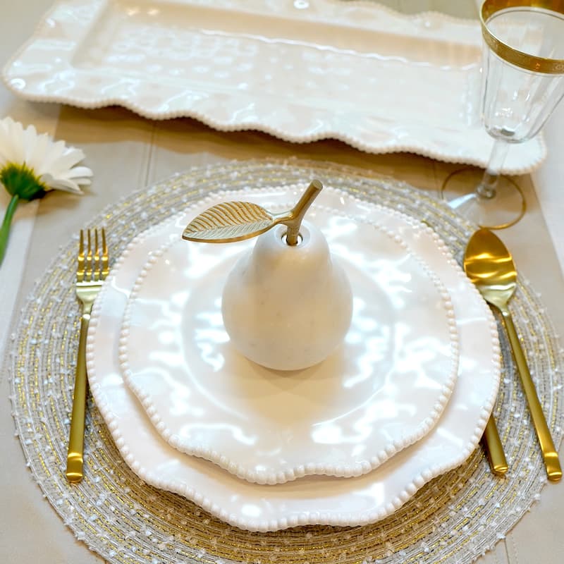 Certified International Perlette 9-inch Salad/Dessert Plates, Set of 4