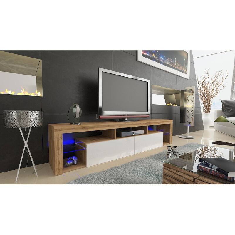Milano 200 Wall Mounted Floating 79-inch TV Stand