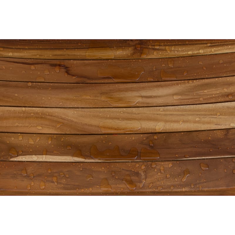 EcoDecors 35-inch, Teak Shower Bench for Inside Showe, Teak Bench Shower, Teak Bench for Shower, Shower Teak Bench, Teak Bench