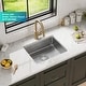 preview thumbnail 72 of 87, KRAUS Dex Stainless Steel Single Bowl Undermount Kitchen Bar Sink