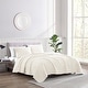 preview thumbnail 2 of 22, Brielle Home Stream Quilt Set Ivory - Full - Queen