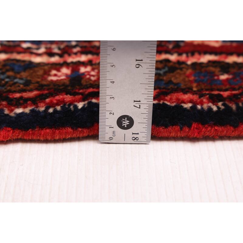 ECARPETGALLERY Hand-knotted Anatolian Vintage Dark Navy Wool Rug - 5'9 x 9'0