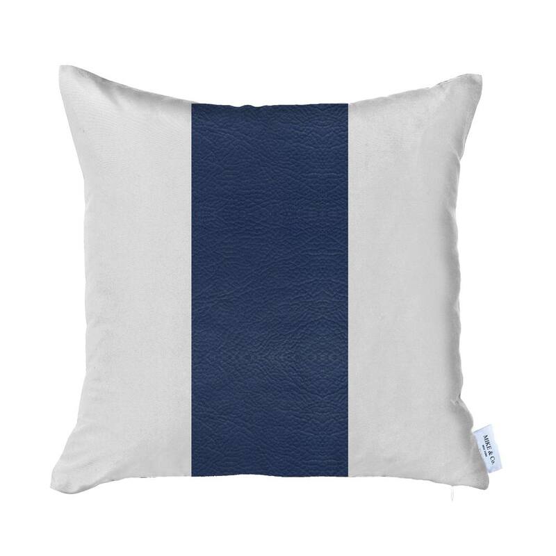 Carson Carrington Hoga Faux Leather Pillow Cover