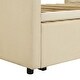 preview thumbnail 9 of 26, 81inch Twin Size Upholstered Daybed with Extendable Trundle,Twin to King