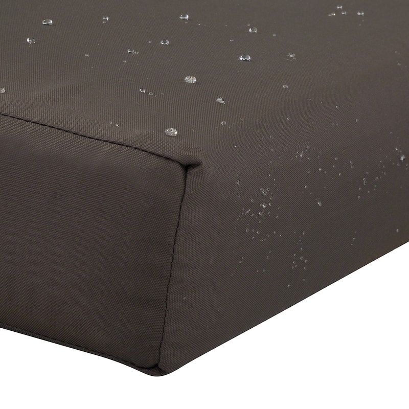 Classic Accessories Ravenna Water-Resistant Patio Chaise Cushion Cover, 80 x 26 x 3 Inch