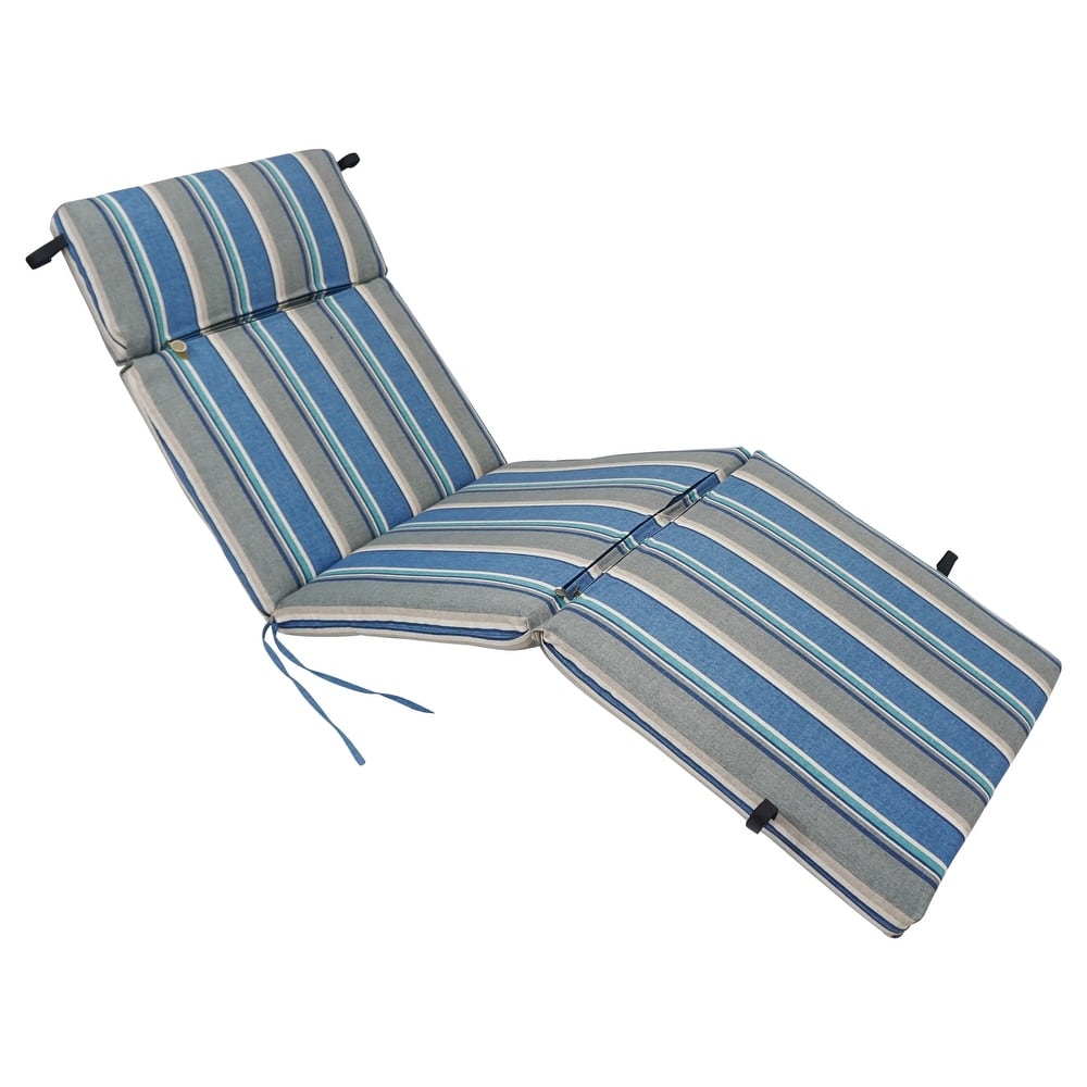 72-inch by 24-inch Outdoor Chaise Lounge Cushion - 72" x 24"
