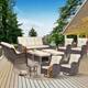 Option Cream-Brown Rattan