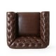 preview thumbnail 26 of 51, Castalia Chesterfield Tufted Club Chair by Christopher Knight Home - 39.00" L x 33.50" W x 28.00" H
