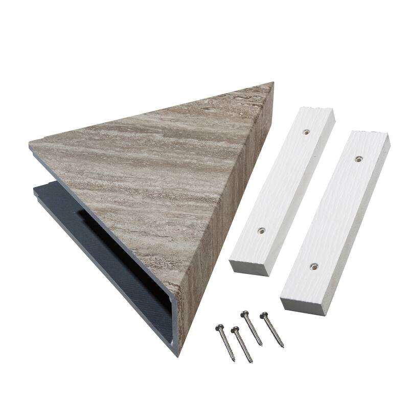 Palisade Shower Shelf - Grecian Earth
