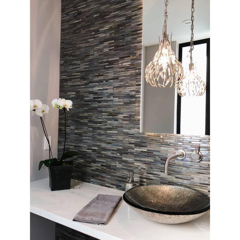 Varaluz Bask 1-Light Crystal Mini Pendant