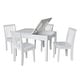 preview thumbnail 21 of 20, Kids Table with Lift Up Top and 4 Mission Juvenile Chairs - 5 Piece Set