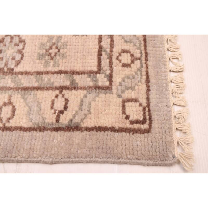 ECARPETGALLERY Hand-knotted Jules Serapi Beige Wool Rug - 8'2 x 10'1