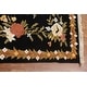 preview thumbnail 14 of 18, Vegetable Dye Wool/ Silk Aubusson Area Rug Hand-knotted Office Carpet - 5'9" x 8'2"