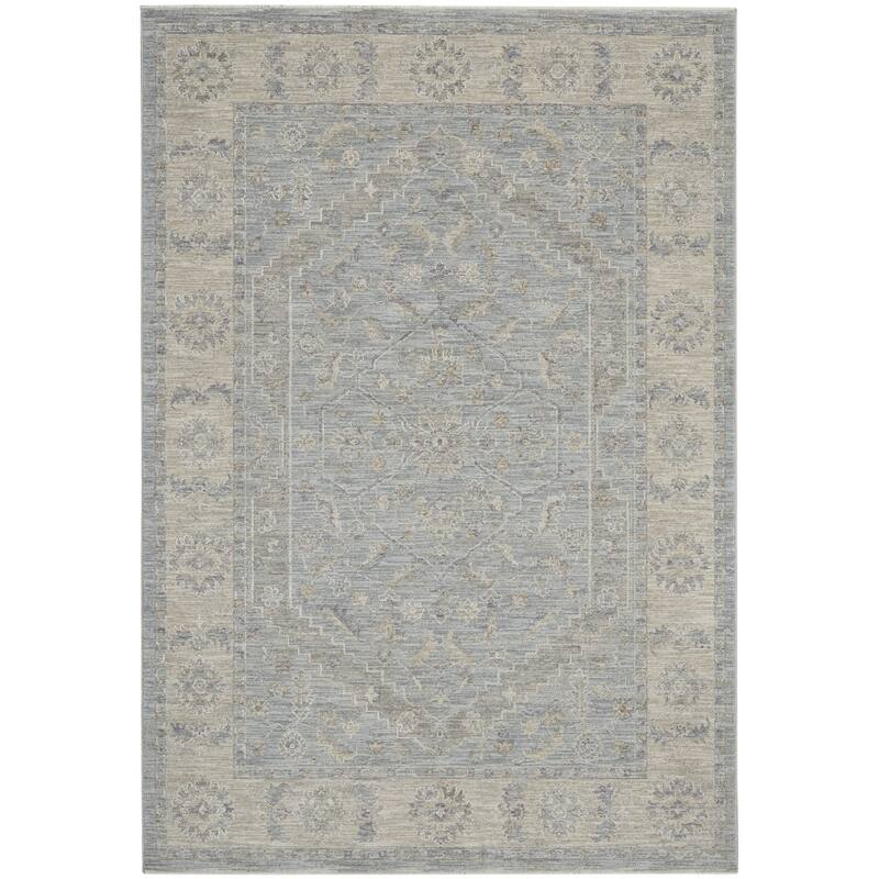 Power Loomed Floral Traditional Area Rug - 92' X '63' X '0.5
