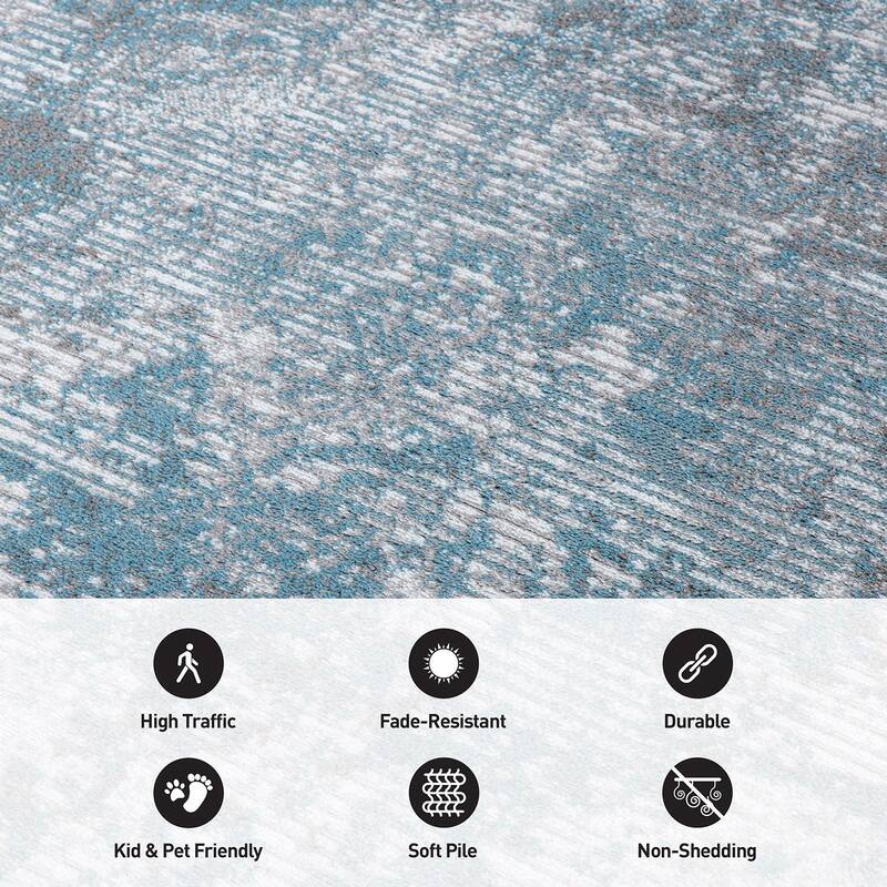 Modern Abstract Whispers Area Rug