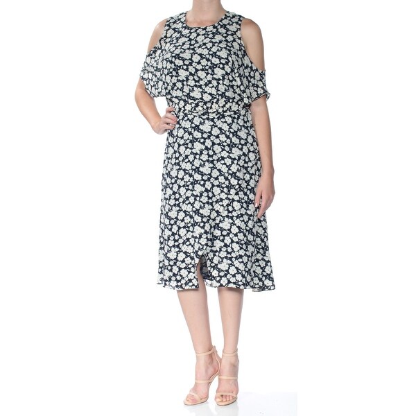 ralph lauren faux wrap dress