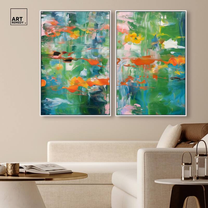 Jungle Serenade Canvas Set of 2 by Art Remedy