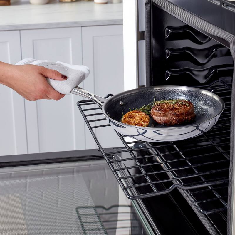 Henckels Paradigm Ceramic Stainless Steel Dual Performance Fry Pan