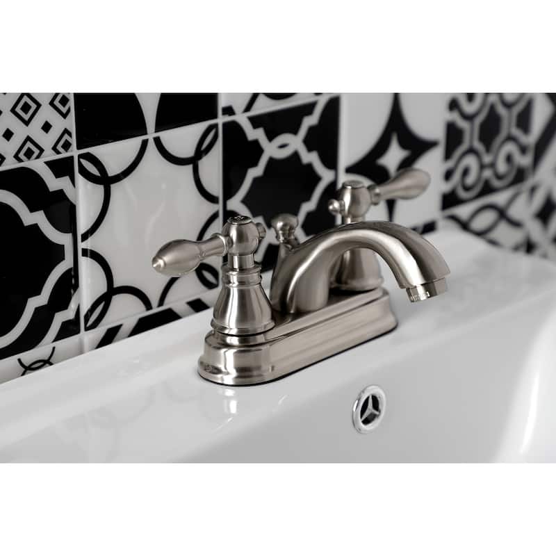 Kingston Brass American Classic 4 in. Centerset Bathroom Faucet