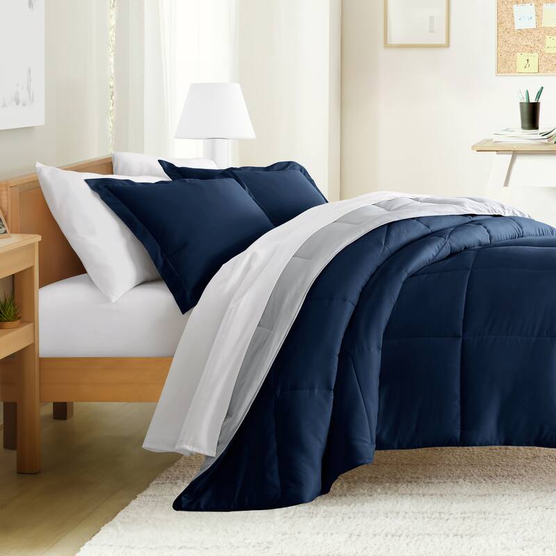 Simply Essential Dorm In A Bag Comforter, Sheet Set and Mattress Pad