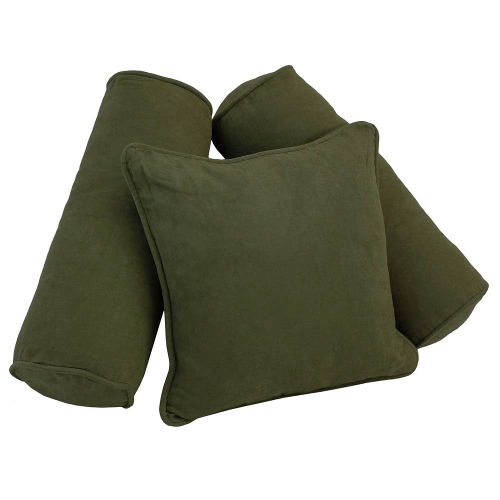 Blazing Needles Microsuede Pillow Package (Set of 3)