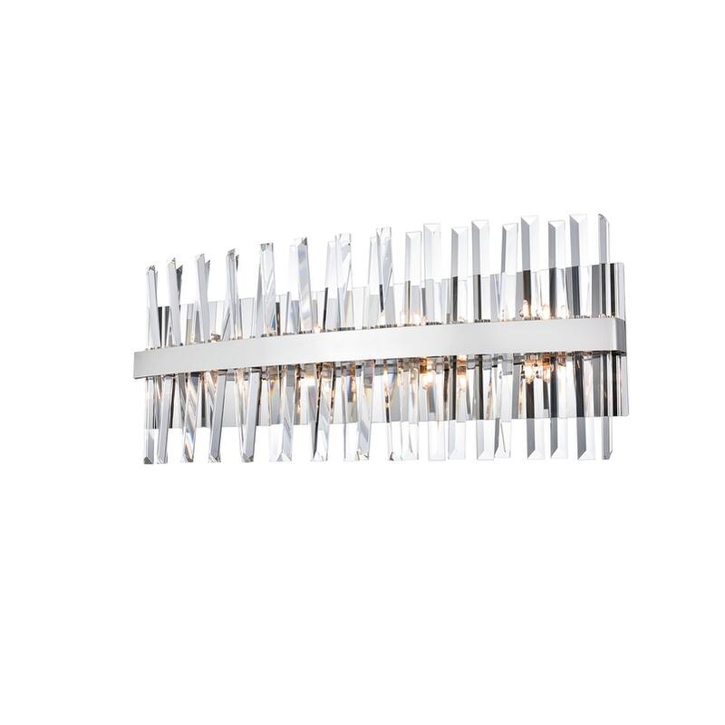 Indigo Home 30 inch crystal bath sconce