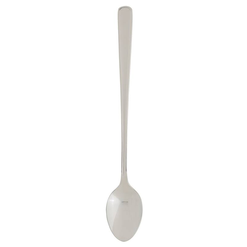 HIC 7.75" Extra Long Stainless Steel Dessert / Iced Tea Spoon - Silver - 1-pack