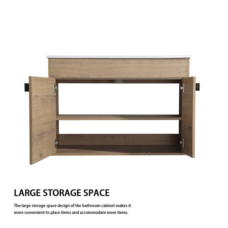 36 Inch Bathroom Freestanding Vanity With Sink