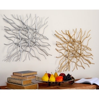 Benzara Metal and Copper Wall Decor