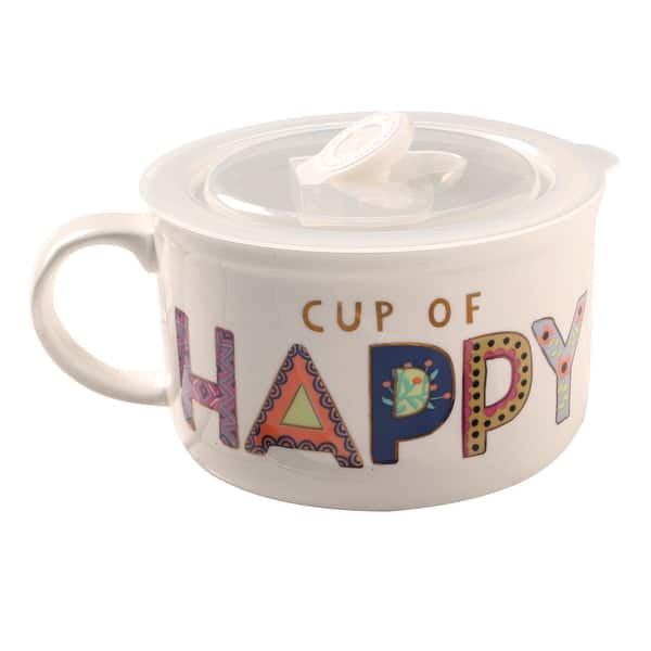 Cup of Happy Soup Mug - 24 oz. Mug & Vented Lid with Date Dial - 5 in. x 3  in. - Bed Bath & Beyond - 21165893