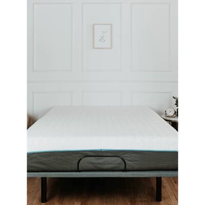 12 Inch Copper Infused Soft Memory Foam Mattress, Removable Cover Mattress, Queen