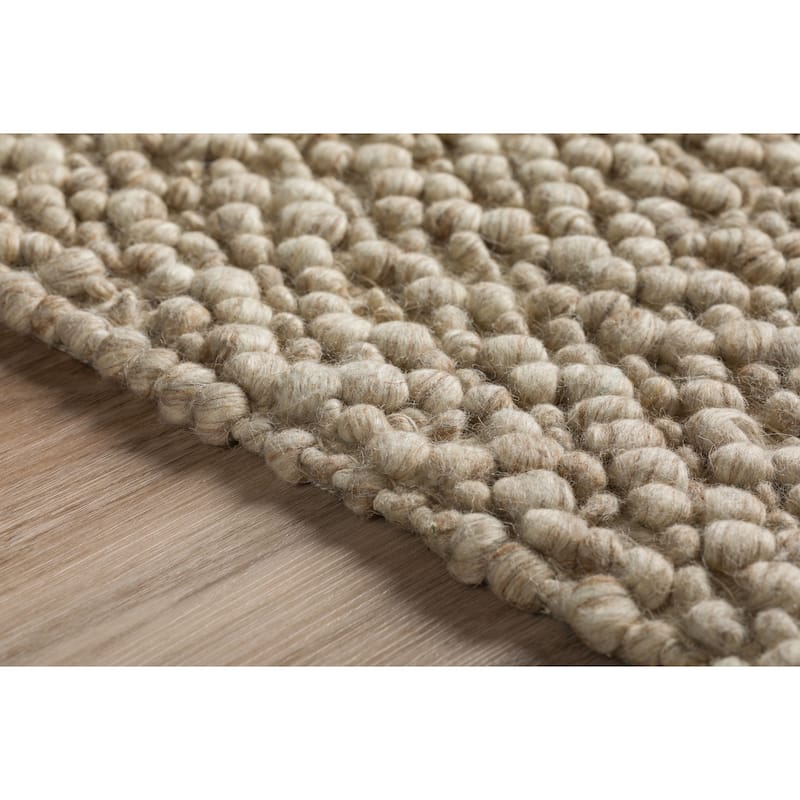 Addison Boulder Chunky Hand-loomed Wool Area Rug