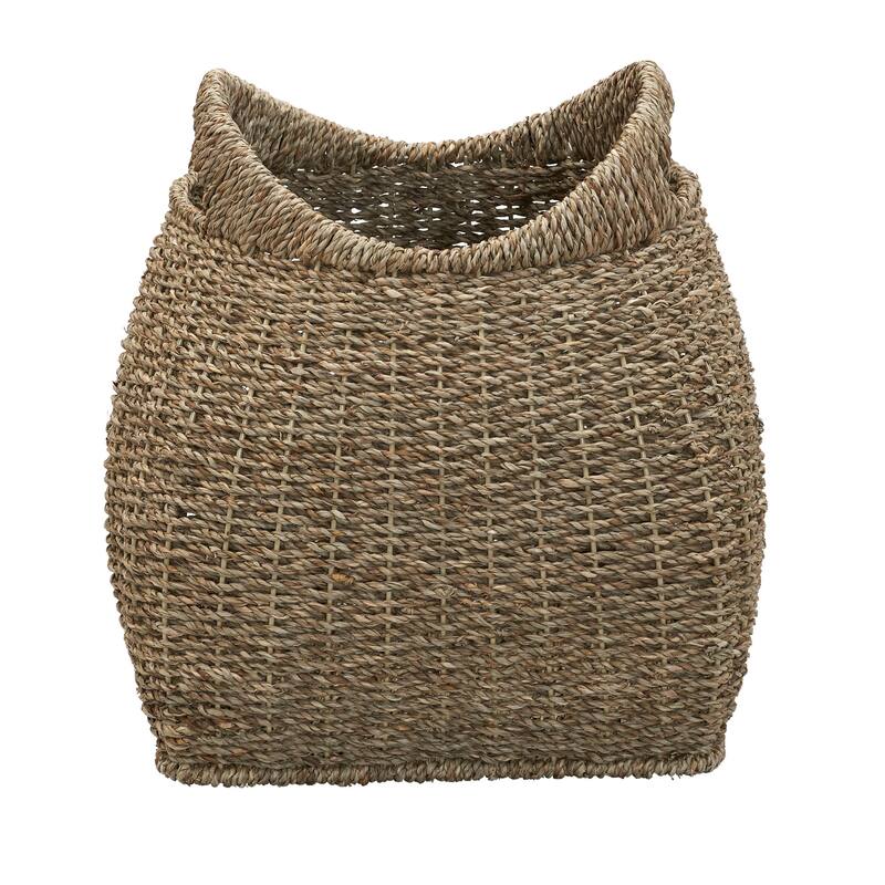 Household Essentials Paper Rope Basket with Handles