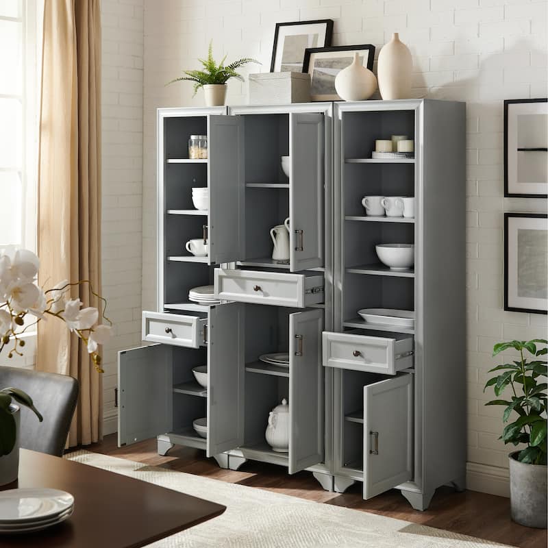 Crosley Tara 3Pc Pantry Set - 59.75 W x 15 D x 67.75 H