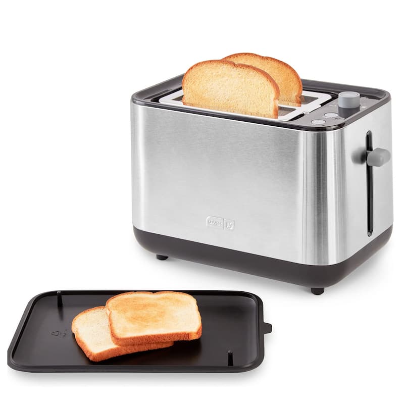 SmartStore™ 2Slice WideSlot Stainless Steel Toaster with Storage Lid