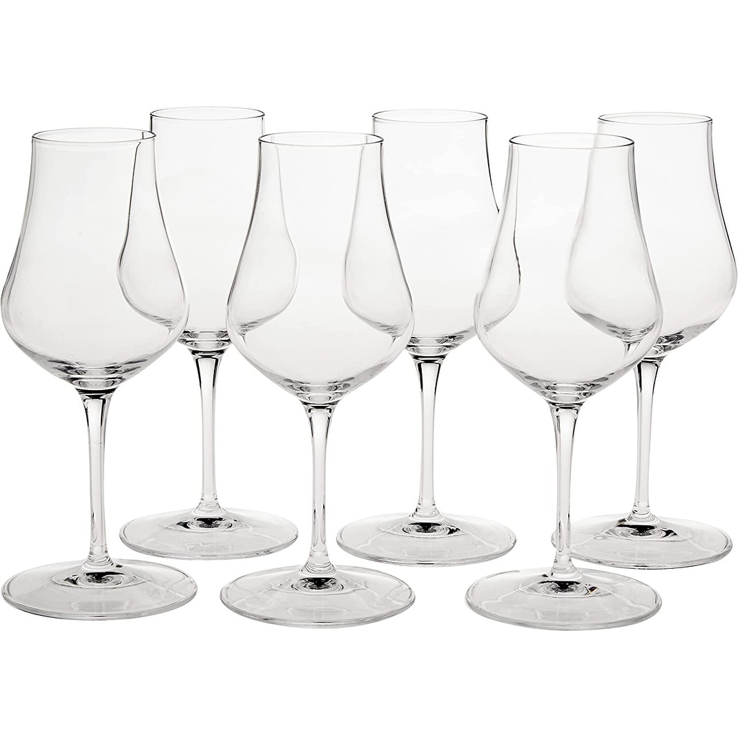 Luigi Bormioli Crescendo 20 Ounce. Bordeaux Wine Glasses, Set  Of 4, Crystal SON-hyx Glass, Made In Italy.: Wine Glasses