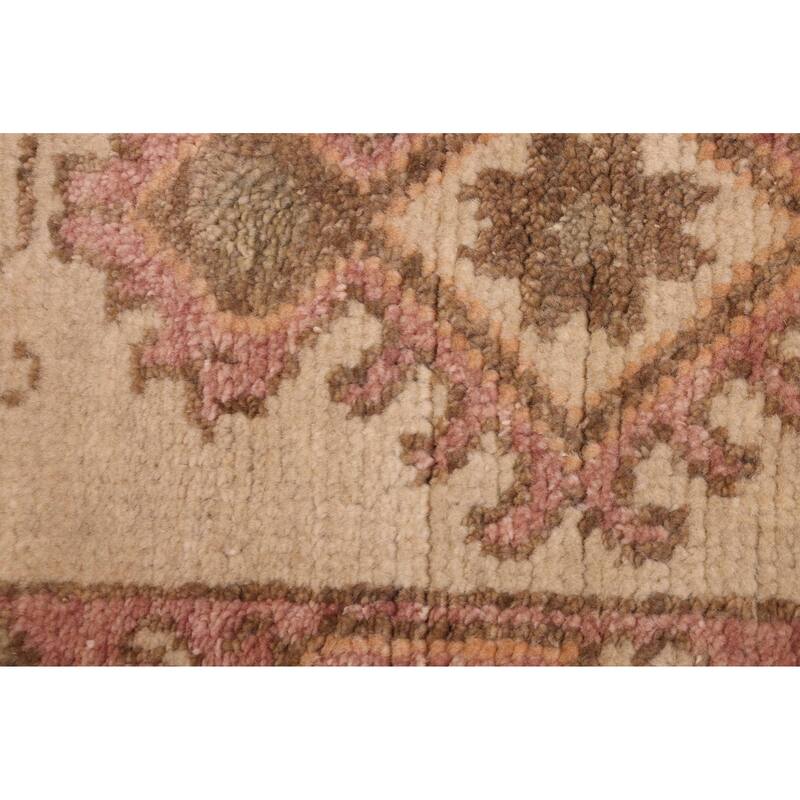 ECARPETGALLERY Hand-knotted Jules Serapi Light Khaki Wool Rug - 8'3 x 10'3