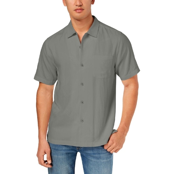 Tommy bahama men's weekend tropics silk shop shirt